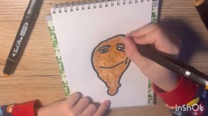 Рисуем стоять ковбоя «мем"