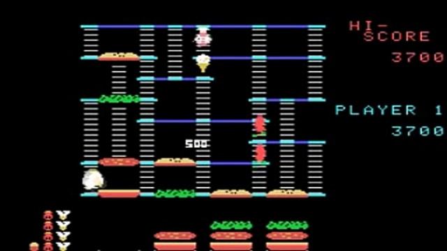 BurgerTime - ColecoVision - Great Arcade Games on Home Consoles (1983)