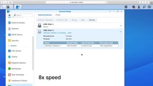 Synology External USB/eSATA Drive Setup