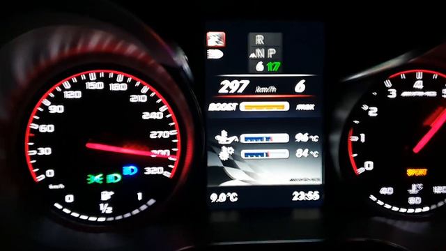 AMG C63 w205 Stage 2 Highspeed Run 635PS