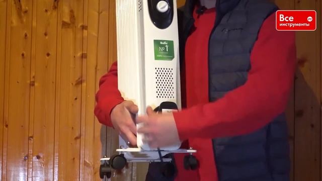 Обзор масляного радиатора Ballu BOH_CL-07WRN 1500 смотреть онлайн