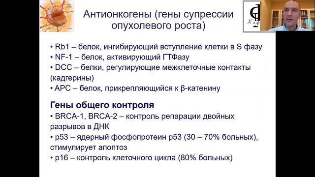 Этиология и патогенез опухолевого роста