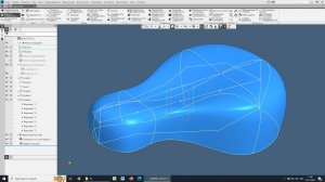 Моделирование седла велосипеда в Компас-3D с помощью поверхностей