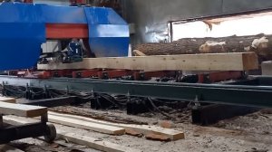 Широколенточная пилорама "Термит-ВРН" производство в Воронеже , ширина ленты от 100 мм. до 140 мм.