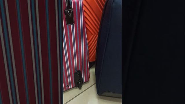 чемодан ручная кладь с бьютикейсом