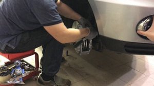Установка суппортов Brembo Z18 на Mitsubishi Outlander XL