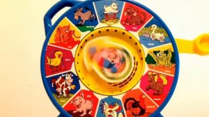1989 See and say the farmer says retro vintage Mattel children's toy pig bird cat dog frog n duck