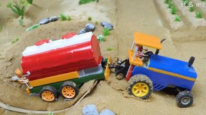 Самодельный трактор на мини ферме #7