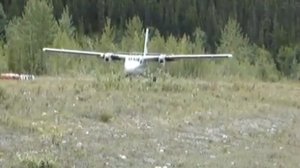 Неудачный взлет самолета DHC-6 Twin Otter