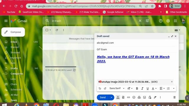 GIT 2023 Email Question | 2023 GIT විභාගයට එන විද්යුත් තැපෑල ගැටළුව කල් ඇතිව දැන ගන්න смотреть онлайн