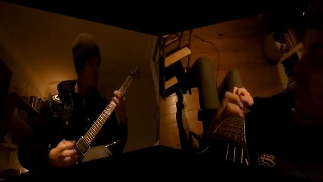Dethklok - Thunderhorse (guitar cover with solo) Trve Giibz смотреть онлайн