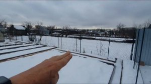 55. Шпалера для винограда. Удлинняю. Баня удалась..mp4