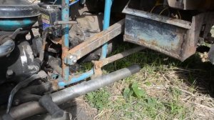 Самодельный трицикл на базе мотоцикла Урал-обзор.