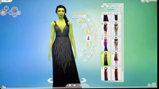 A WICKED MAKEOVER 😍💚 | The Sims 4 Create A Sim смотреть онлайн