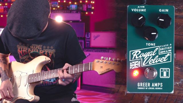 Greer Amps Royal Velvet - British Voiced Overdrive pedal смотреть онлайн