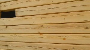 Спустя 7 месяцев, после нанесения средства Пирилакс Люкс (Pirilax Lux) на деревянный сруб