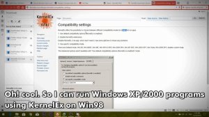 YouTube on Windows 98