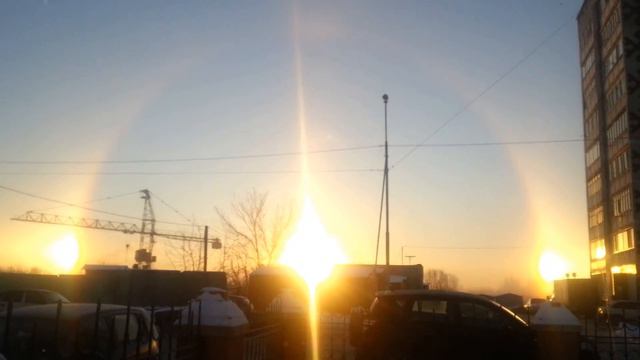 Солнечное гало г.Тюмень 1 смотреть онлайн