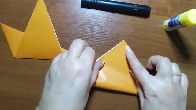 Конструювання ЛИСИЧКА орігамі