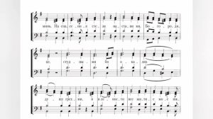 "Покаяния отверзи ми двери" На "Помощник и Покровитель", муз.  Д. Бортнянского. Партия альт.