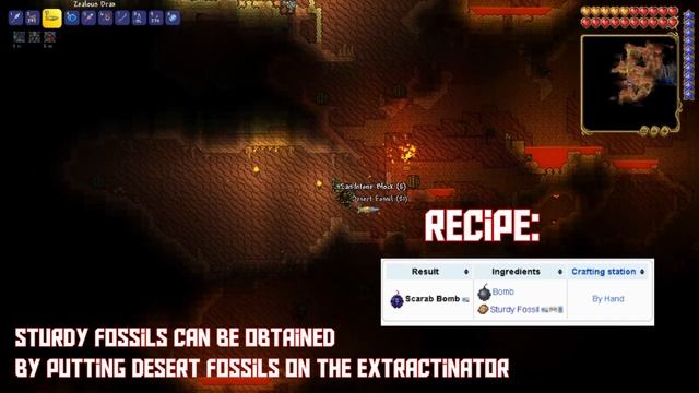 Terraria 1.4 | How to Make Scarab Bombs (Easier Mining) [Quick Guides] смотреть онлайн