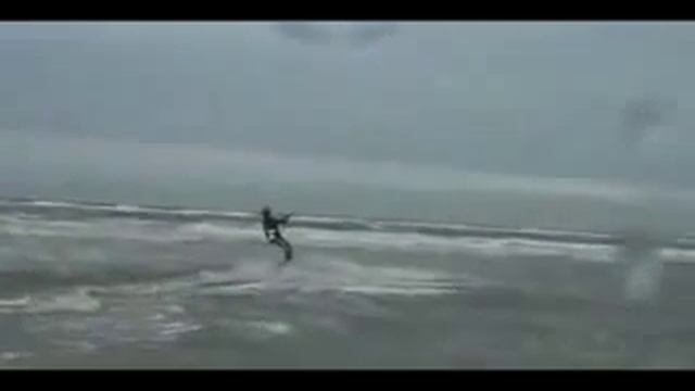 Kitesurfing at The Best spot in the Netherlands: Noordwijk смотреть онлайн