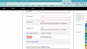 What is Rotated Coordinates in CORDEX NetCDF Data and How to Convert