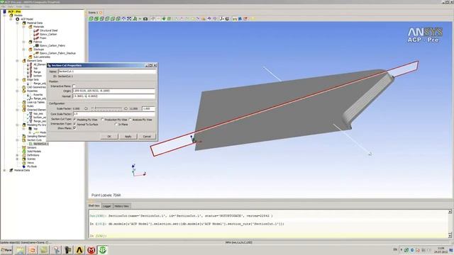 Моделирование и анализ прочности сэндвич-панели в Ansys Composite PrePost смотреть онлайн