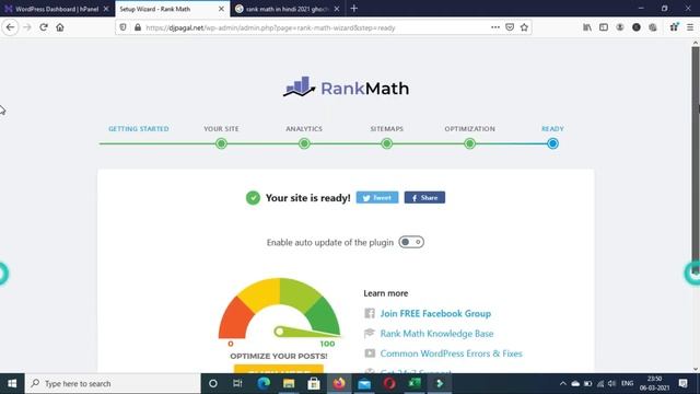 Rank Math SEO Plugin tutorial in Hindi #SEO #RANKMATH