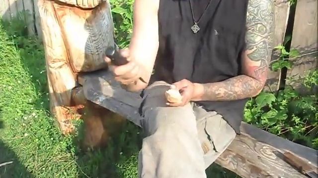 как вырезать деревянную ложку за 2 минуты смотреть онлайн