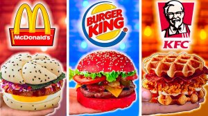 ПОВТОРИЛ САМЫЕ РЕДКИЕ БУРГЕРЫ В МИРЕ ИЗ McDonald’s   Burger King   KFC