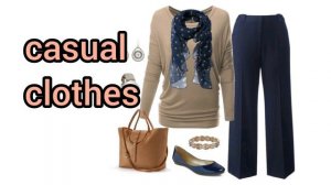 How to Pronounce Casual clothes in American English