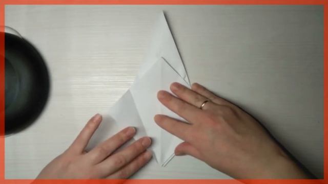 Птица из бумаги. Origami bird