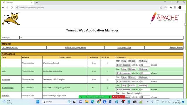 Maven - Deploy war file to Tomcat server смотреть онлайн