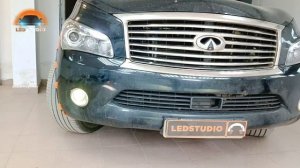 Infinity qx80 модернизация фар