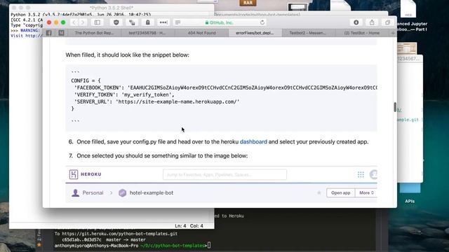 Python Bot Repository Demo смотреть онлайн