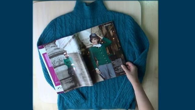 **МОХЕР И ШЕРСТЬ | ЦВЕТ МОРСКОЙ ВОЛНЫ | ДЖЕМПЕР смотреть онлайн