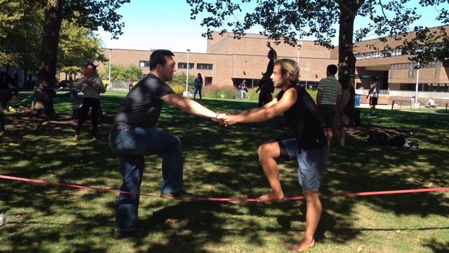 Stony Brook Slackline Festival 2014 смотреть онлайн