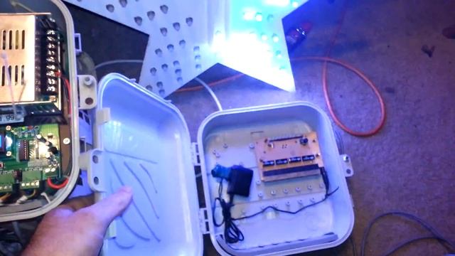 Pixel controller testing and network switch installation. смотреть онлайн