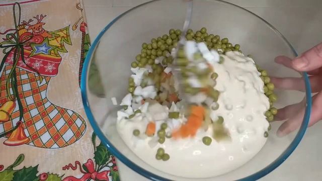 Очень вкусный оливье низкокалорийный при похудении смотреть онлайн