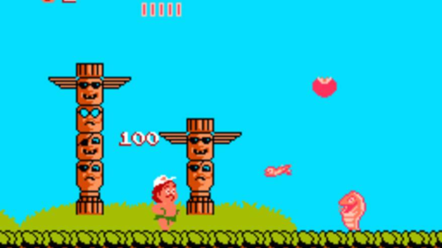 Adventure Island 1 на Денди (NES) - Полное прохождение (100%) (LongPlay) (4K, 60FPS)