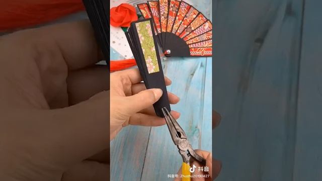 Chinese fan DIY / Китайский веер своими руками
