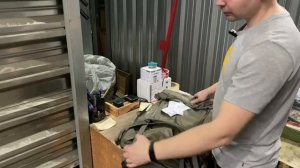 Проверка товара перед отправкой (рюкзак Tatonka Bison 75+10 stone grey olive)