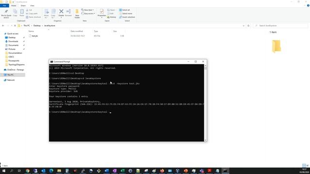 Java Keytool Tutorial: How to export a Certificate from a Java Keystore смотреть онлайн