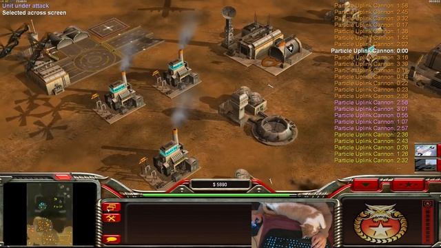 [C&C Zero Hour] 1vs7 - Tank vs 7 Superweapon Generals - Maximum Handycat смотреть онлайн