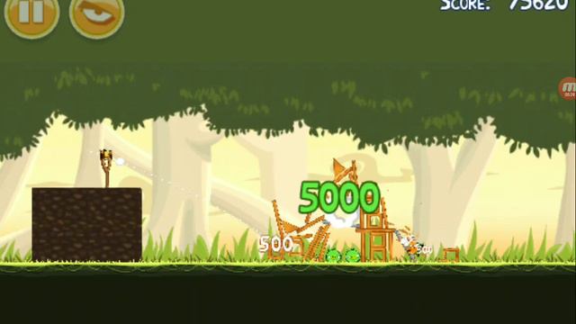 Angry Birds 2.0.2 Symbian Android Port gameplay