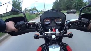 Bajaj boxer 125, как нужно крутить двигатель!!!