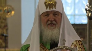 Проповедь Патриарха Кирилла в праздник Вознесения Господня
