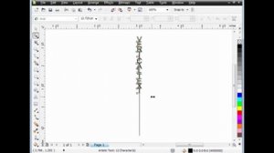 Creating Vertical Text In CorelDraw