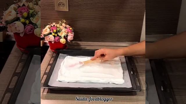 Меренговый рулет. Рецепт смотреть онлайн